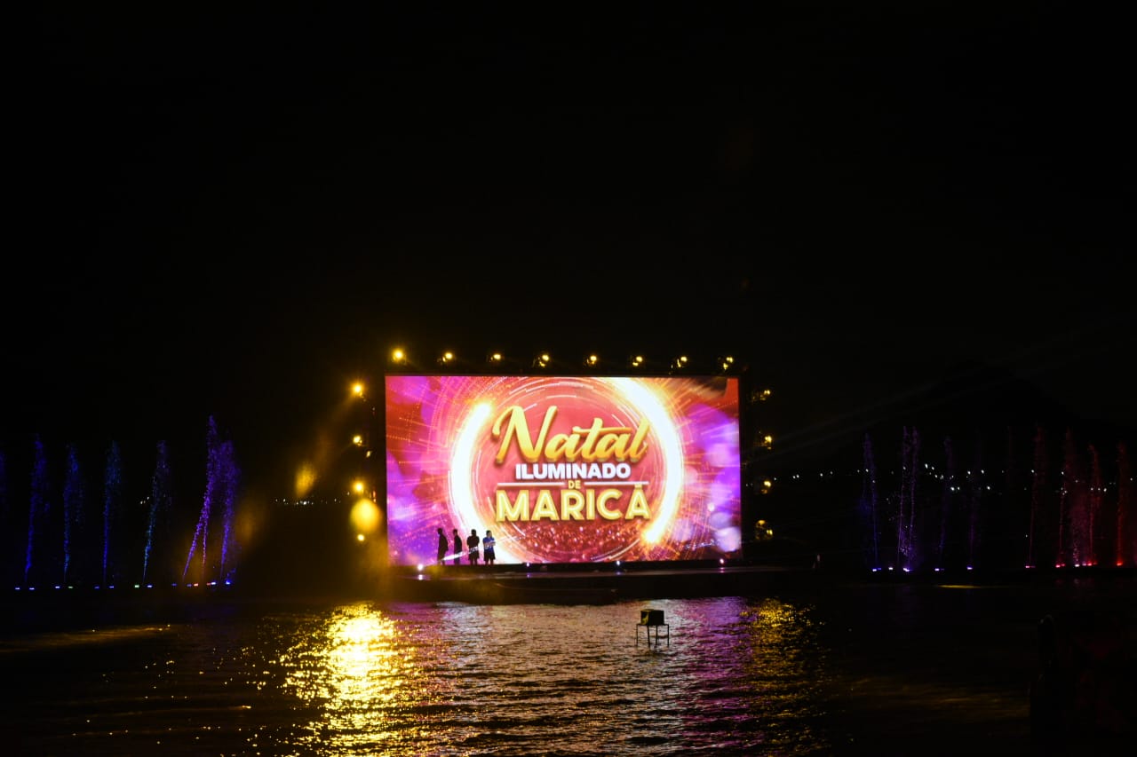 Natal Iluminado em Maricá terá espetáculo de águas dançantes na Lagoa de Araçatiba - Prefeitura de Maricá Natal Iluminado em Maricá terá espetáculo de águas dançantes na Lagoa de Araçatiba - Prefeitura de Maricá