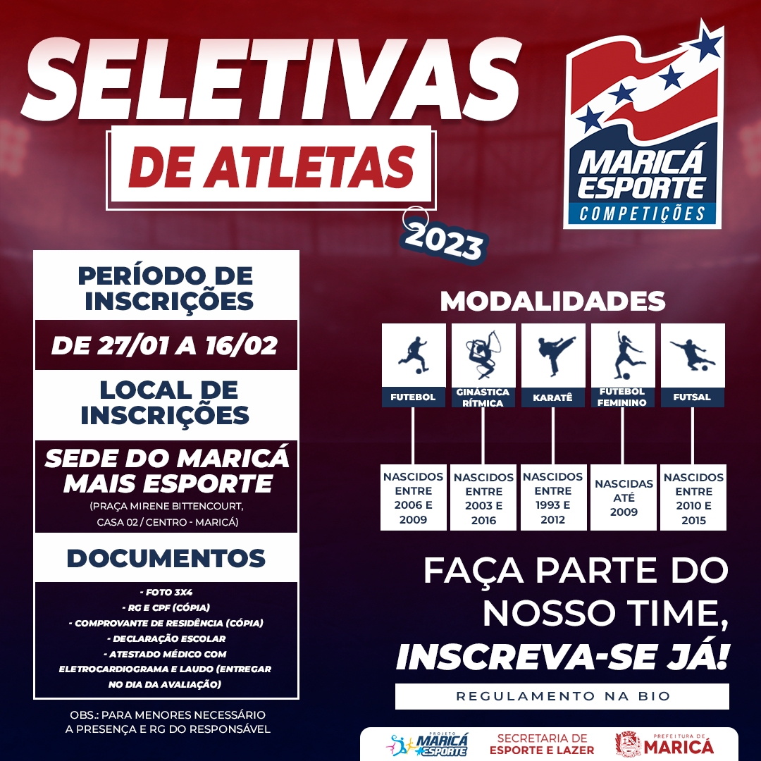 Festival de Esportes na modalidade de futsal. 