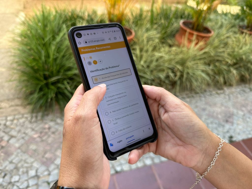 IDR e Secretaria de Urbanismo coletam informações da população para Plano de Mobilidade Urbana
