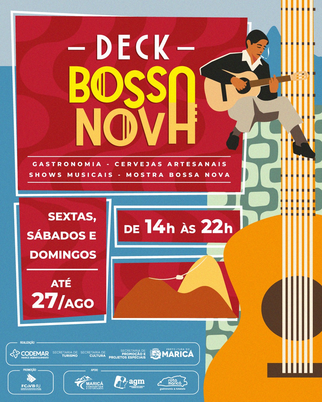 Música ao vivo e exposição “Bossa Nova” são opções para o fim de semana em  Araçatiba - Prefeitura de Maricá